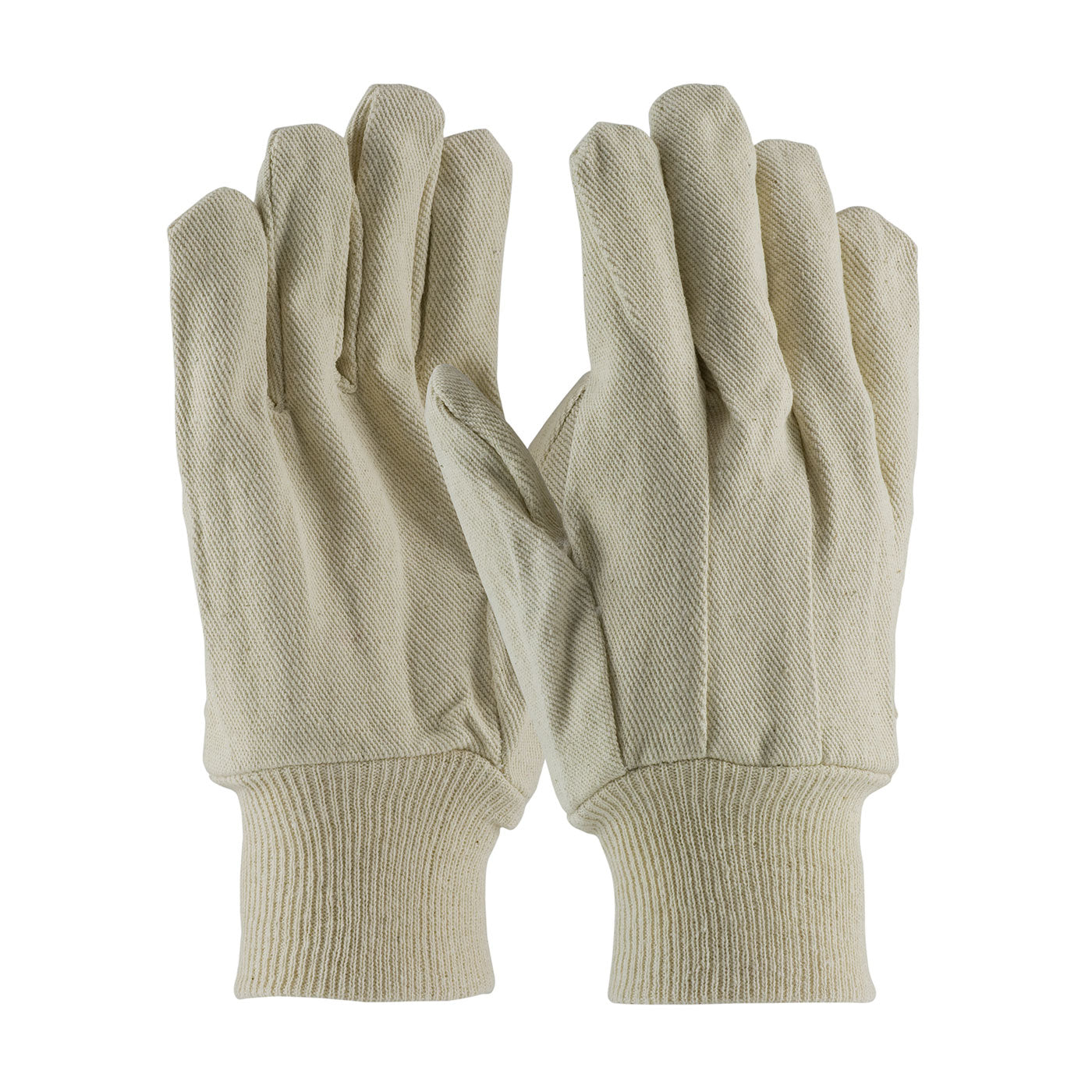 PIP 90-912I – Economy Grade Cotton/Polyester Canvas Single Palm Glove - Knit Wrist
