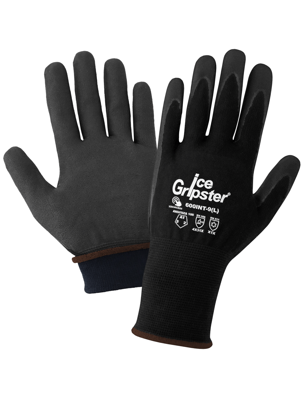 Gripster® - 600INT - Gloves - cut level A1 - black