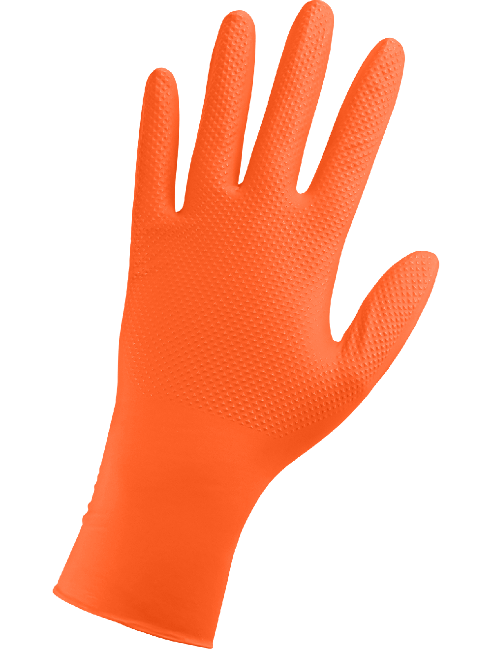 Panther-Guard® 904PF Disposable Gloves - nitrile - orange