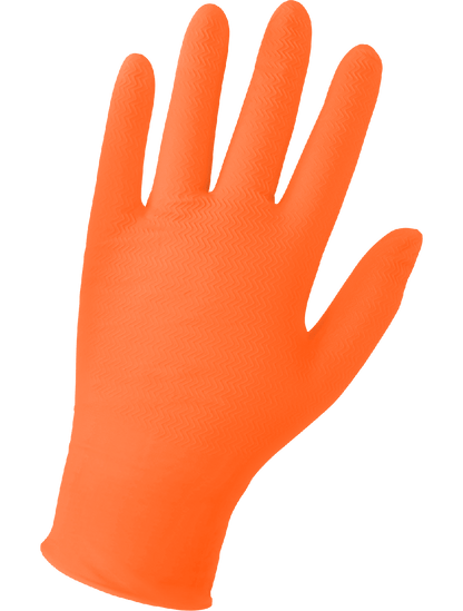Panther-Guard® 905PF Disposable Gloves - nitrile - orange