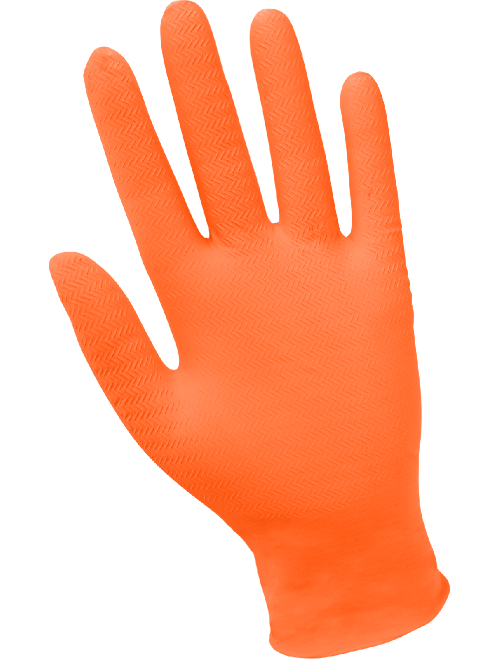 Panther-Guard® - 905PF - Disposable Gloves - nitrile coating - orange
