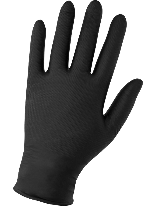 Panther-Guard® 908BPF Disposable Gloves - nitrile - black