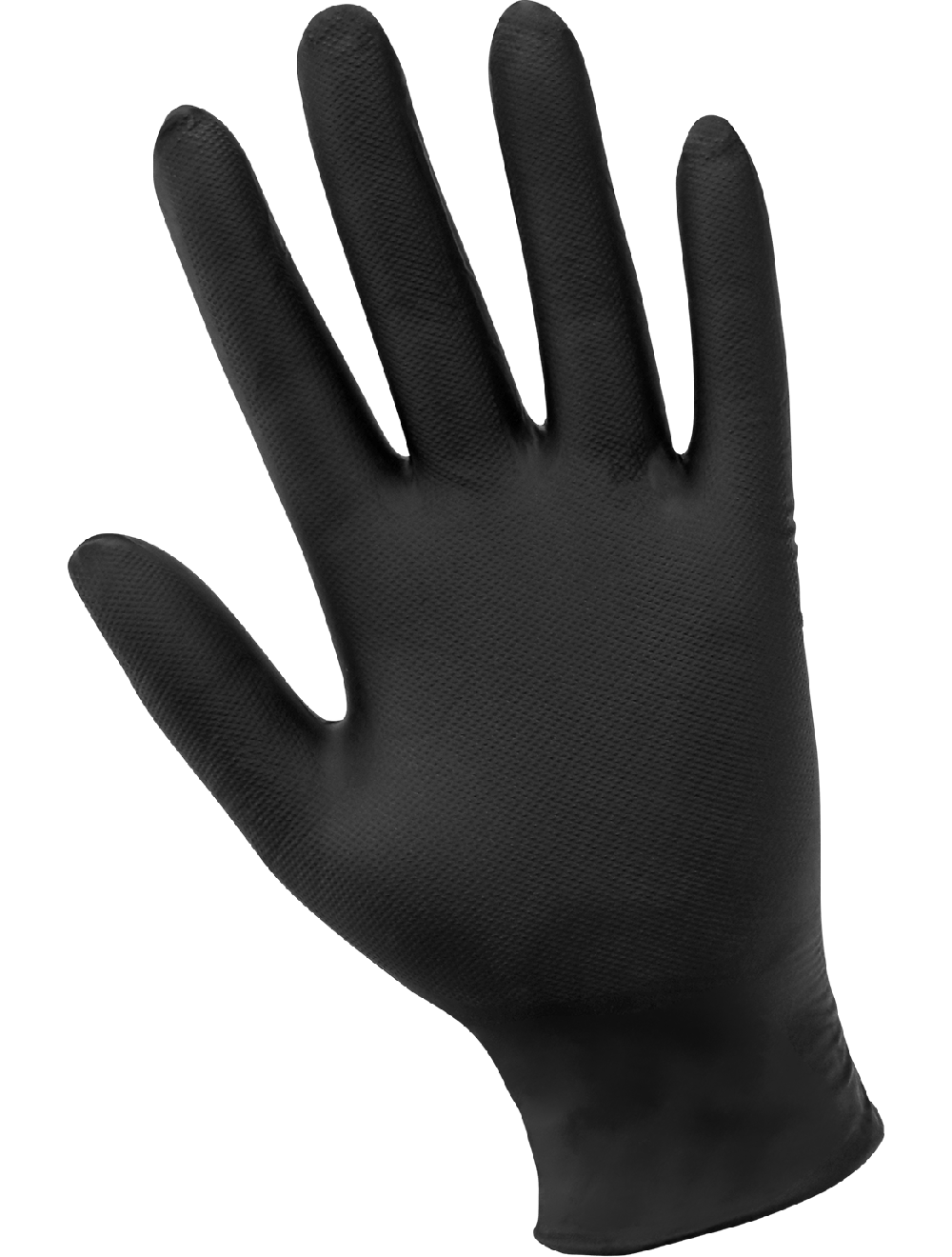 Panther-Guard® - 908BPF - Disposable Gloves - nitrile coating - black