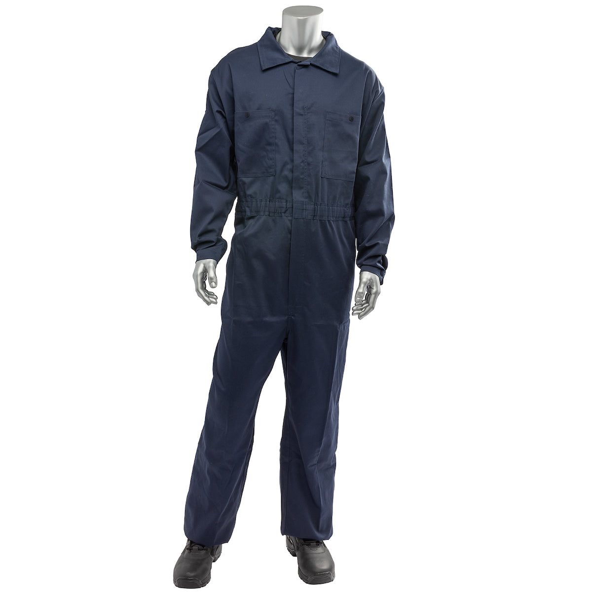PIP 9100-2000E AR/FR Dual Certified Economy Coverall with Zipper Closure - 9 Cal/cm2