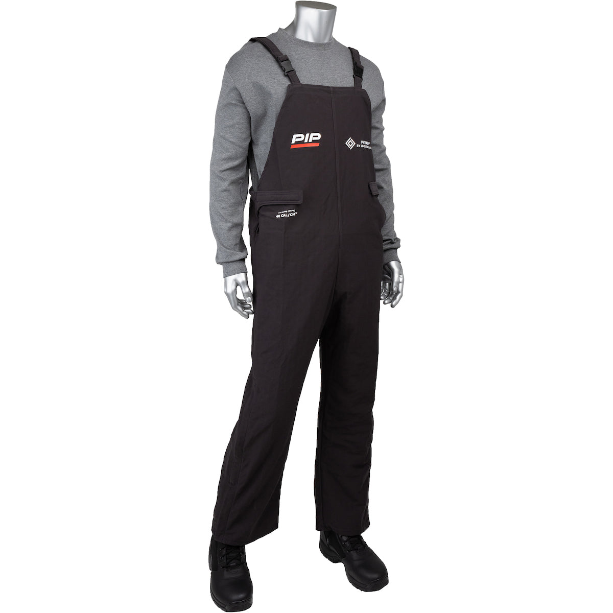 PIP 9100-530PYR AR/FR Bib Overall - 40 Cal/cm2