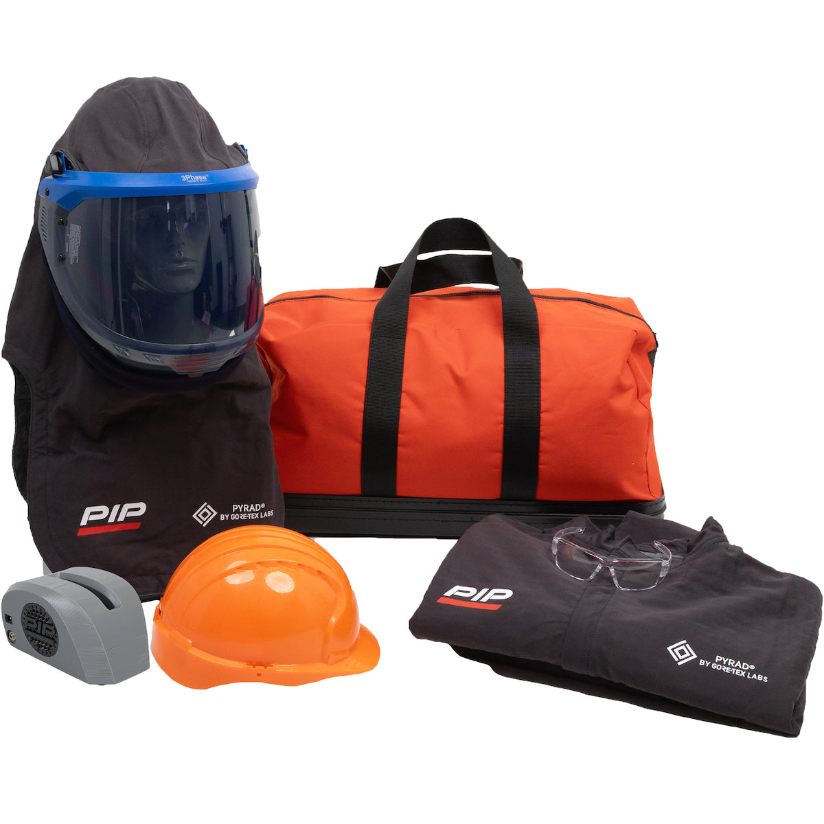 PIP 9150-40PYRV – Arc Flash Kit with Fan - 40 Cal/cm2