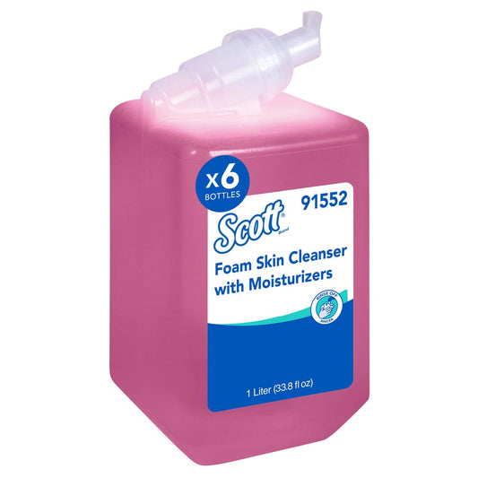 Scott Foam Hand Cleaner Lightfloral Pink 1000mL Ca / 6 - 91552