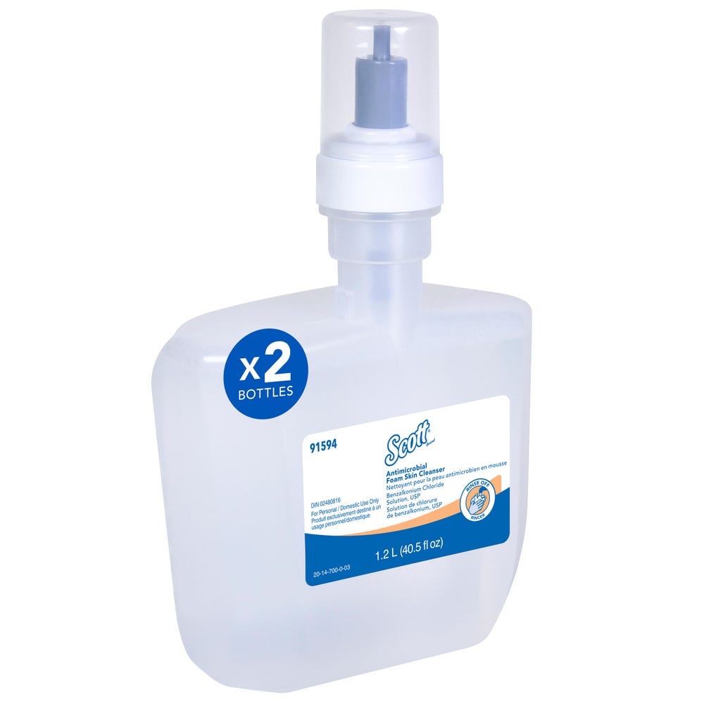 Scott Antimicrobial Foam Skincleanser - 91594