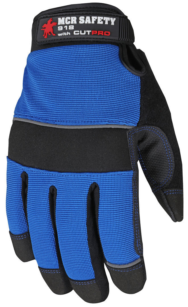 CutPro Mechanics Glove, Kevlar-Lined, PVC Coated Synthetic Leather Palm, Insulated
