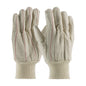 PIP 92-918 – Cotton Canvas Double Palm Glove with Nap-In Finish - Knit Wrist