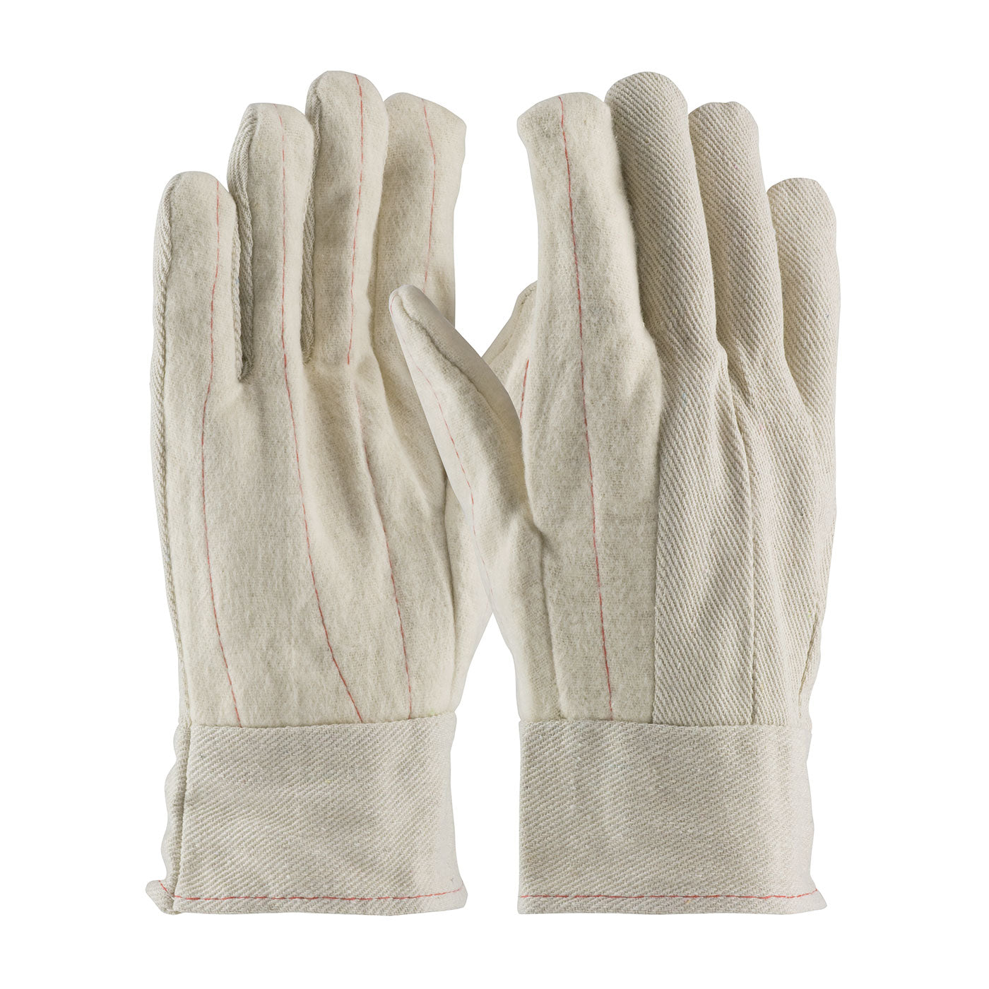 PIP 92-918BTO – Cotton Canvas Double Palm Glove with Nap-Out Finish - Band Top