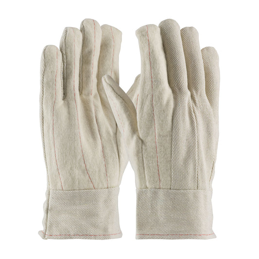 PIP 92-918BTO – Cotton Canvas Double Palm Glove with Nap-Out Finish - Band Top