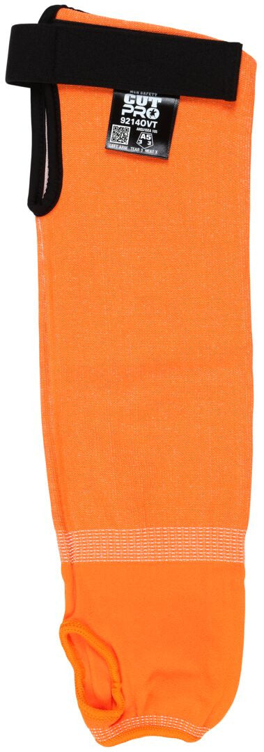 CutPro Cut-Resistant Sleeve, HyperMax HPPE, ANSI A5, Hook and Loop, Thumb Slot