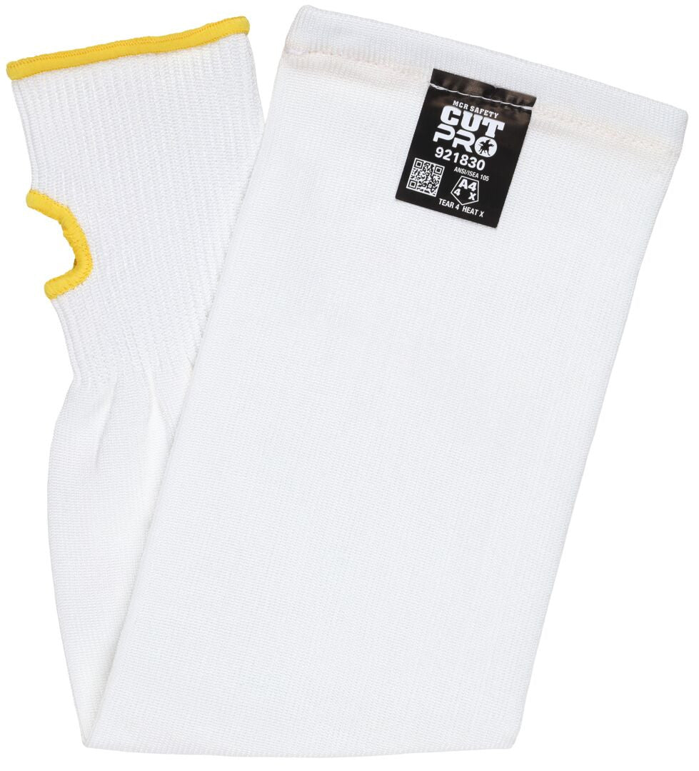 CutPro HPPE Cut-Resistant Sleeve, ANSI A4, 18-Inch, Thumb Slot