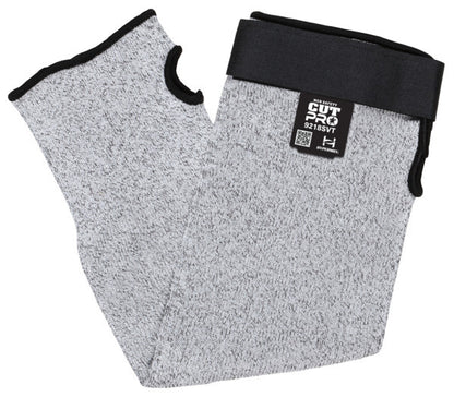 CutPro Cut-Resistant Sleeve, HyperMax HPPE, ANSI A8, Hook and Loop Closure, Thumb Slot
