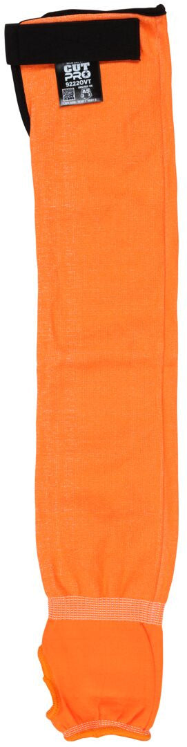 CutPro HyperMax HPPE Cut-Resistant Sleeve, ANSI A5, Hook and Loop, 22-Inch