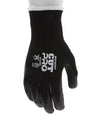 92720NF - MCR Safety CutPro® - 10 Gauge HyperMax® HPPE Shell - Cut, Abrasion and Puncture Resistant Work Gloves - Nitrile Foam Coated Palm and Fingertips - Black Shell and Black Nitrile Coating Hide Dirt and Grime