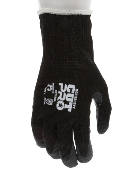 92735N - MCR Safety CutPro® - 15 Gauge HyperMax® HPPE Shell - Cut, Abrasion, and Puncture Resistant - Nitrile Coated Palm and Fingertips - Superior Cut Protection