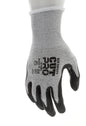 92743BP_ - 92743BPL - 87023 - 360 - Cut Resistant 13-gauge HyperMax HPPE work glove with reinforced thumb crotch and black bi