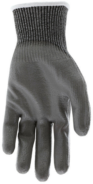 CutPro 13-Gauge HPPE/Steel Shell, PU Palm Coat, ANSI A5 Cut-Resistant Gloves