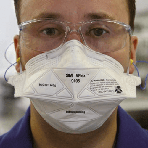 3M™ VFlex™ Particulate Respirator 9105, N95 1 BX / BX