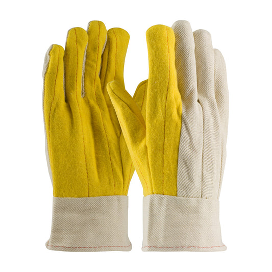 PIP M18BT – Regular Grade Chore Glove with Double Layer Palm, Canvas Back and Nap-Out Finish - Band Top