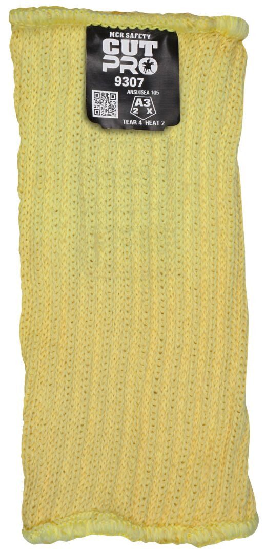 CutPro Double-Ply Kevlar Cut-Resistant Sleeve, ANSI A3, Elastic Cuff
