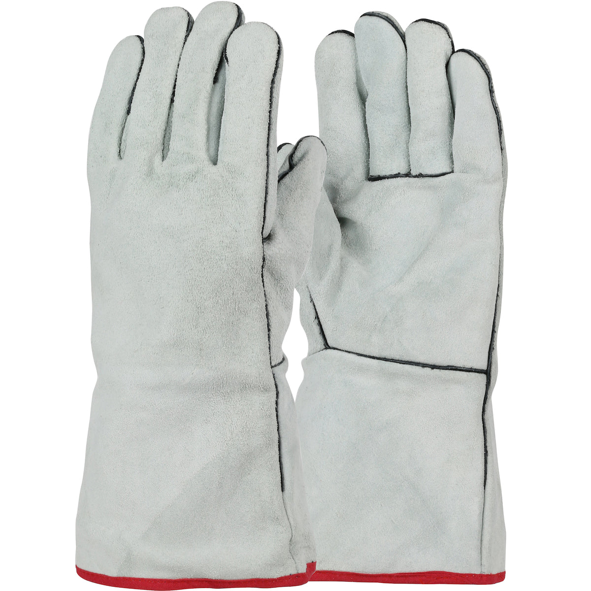 PIP Ironcat 930LHO Economy Grade Split Cowhide Leather Welder's Glove with Cotton Lining - Left Hand Only