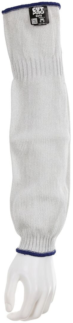 Steelcore II Cut-Resistant Arm Sleeve, ANSI A8, Polyester-Wrapped Steel, 18-Inch