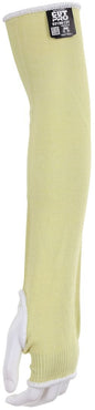 CutPro Hero Cut-Resistant Sleeve, 13-Gauge ARX Aramid, ANSI A6, 18-Inch Thumb Slot