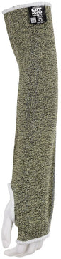 CutPro Hero Cut-Resistant Sleeve, ARX Aramid, ANSI A6, 18-Inch, Thumb Slot