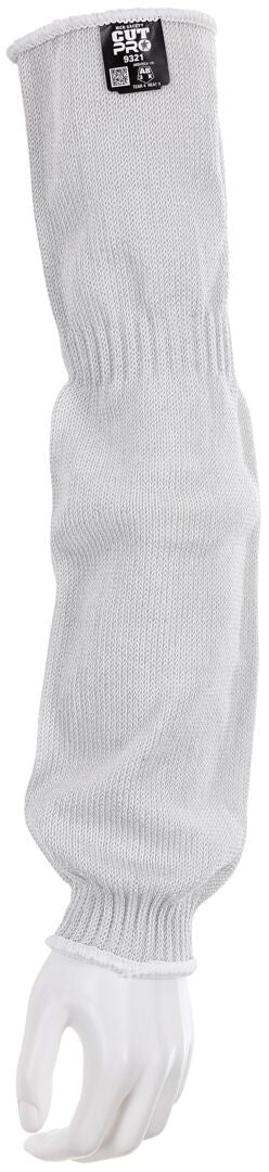 Steelcore II Cut-Resistant Arm Sleeve, ANSI A8, Polyester-Wrapped Stainless Steel, 21