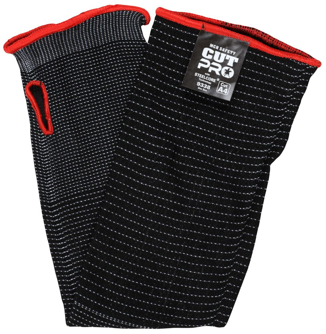 CutPro Steelcore Cut-Resistant Sleeves, ANSI A4, 18-Inch, Elastic Cuff