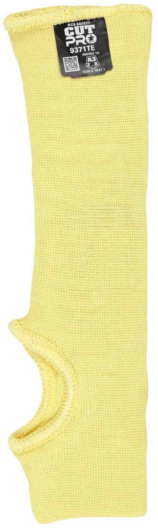 CutPro Double-Ply Kevlar Cut-Resistant Sleeve, ANSI A3, Thumb Hole, 10-Inch