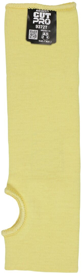 CutPro Double-Ply Kevlar Cut-Resistant Sleeve, ANSI A3, Thumb Slot, 12