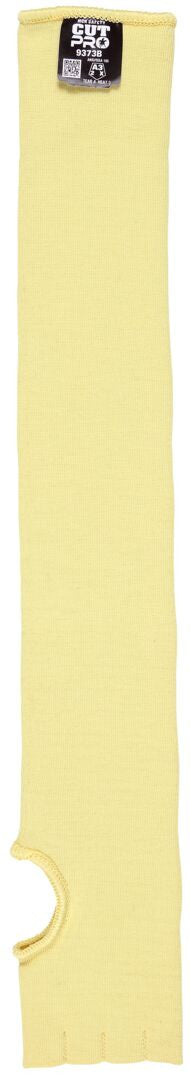 CutPro Double-Ply Kevlar Cut-Resistant Sleeve, ANSI A3, Thumb Slot, 23 Inch
