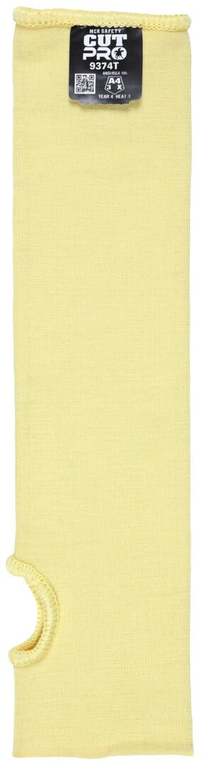 CutPro Double-Ply Kevlar Cut-Resistant Sleeve, Thumb Slot, 14-Inch, ANSI A3