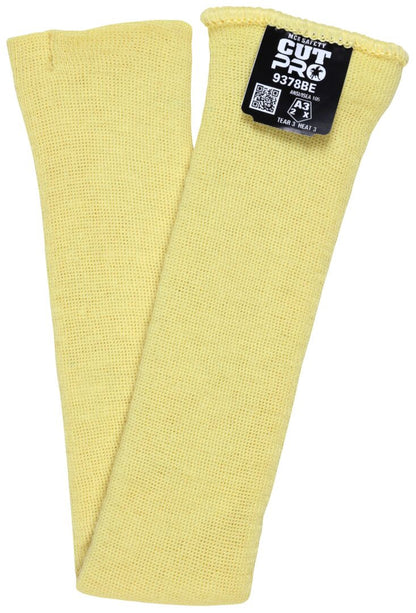 CutPro Kevlar Cut-Resistant Sleeve, ANSI A3, Bartack Thumb, 18-Inch
