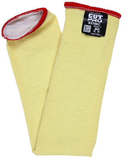 CutPro Kevlar/Cotton Cut-Resistant Sleeve, ANSI A2, 18-Inch