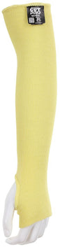 CutPro Double-Ply Kevlar Cut-Resistant Sleeve, Thumb Slot, 18-Inch, ANSI A3
