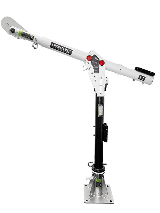 Frontline Fall DAC-FL Confined Space Davit Arm System with Floor Mount Protection PPE