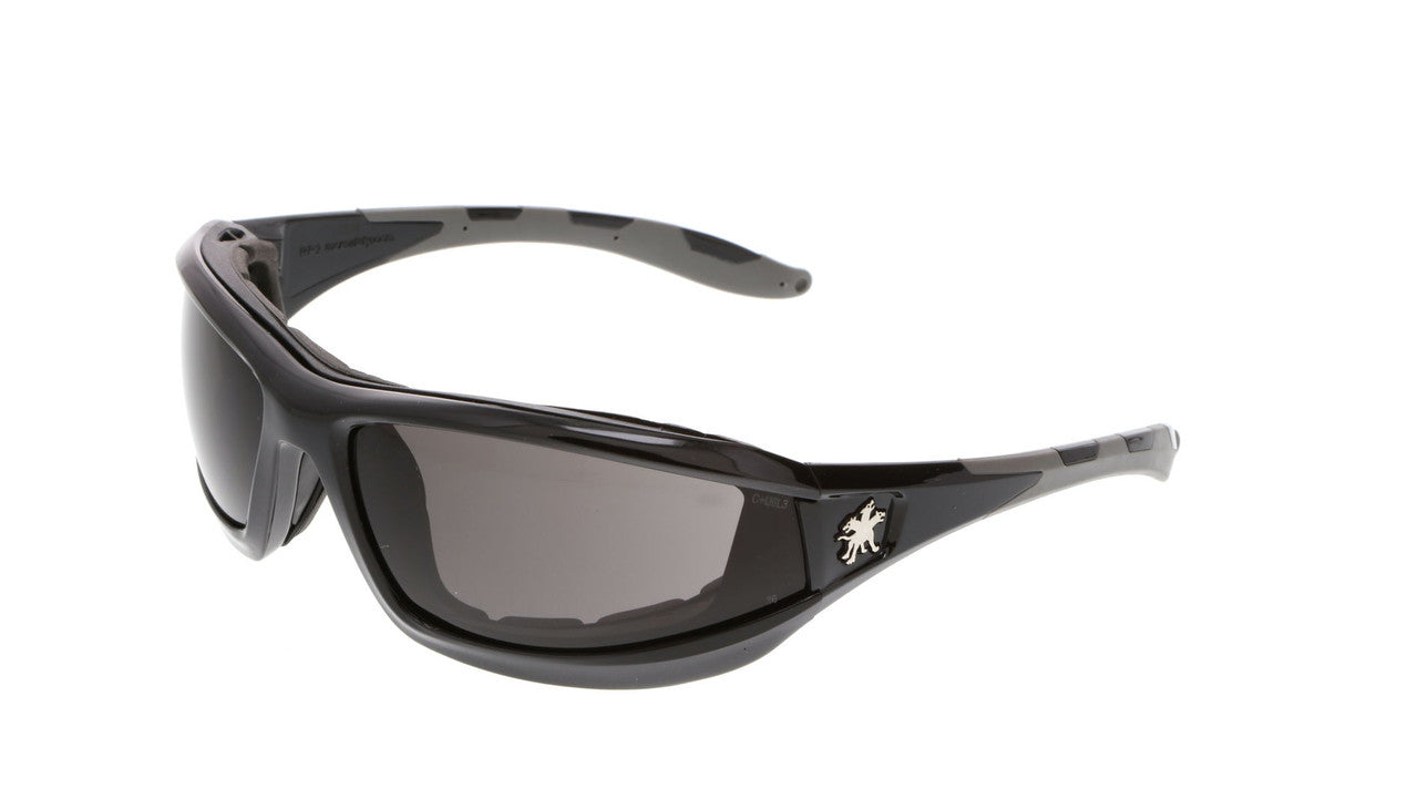 MCR Safety RP2 - Swagger® RP2 Series - Black Safety Glasses - Foam Lined Lenses - Flame Resistant Hypoallergenic Closed Cell Foam Seal — manufacturer image 8