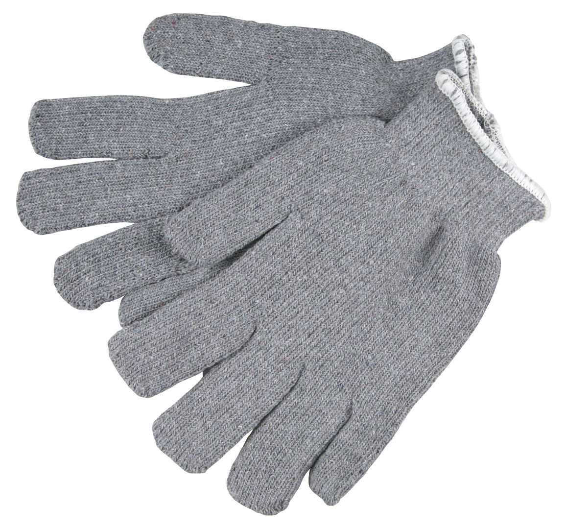 Terrycloth Work Gloves, 14 oz, Loop-In, Knit Wrist, Reversible