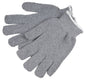Terrycloth Work Gloves, 14 oz, Loop-In, Knit Wrist, Reversible