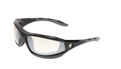 MCR Safety RP2 - Swagger® RP2 Series - Black Safety Glasses - Foam Lined Lenses - Flame Resistant Hypoallergenic Closed Cell Foam Seal — manufacturer image 2