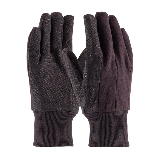 PIP 95-809PD – Regular Weight Polyester/Cotton Jersey Glove with PVC Dotted Grip - Men’s