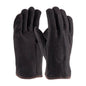 PIP 755C – Heavy Weight Cotton Jersey Glove with Red Fleece Lining - Open Cuff