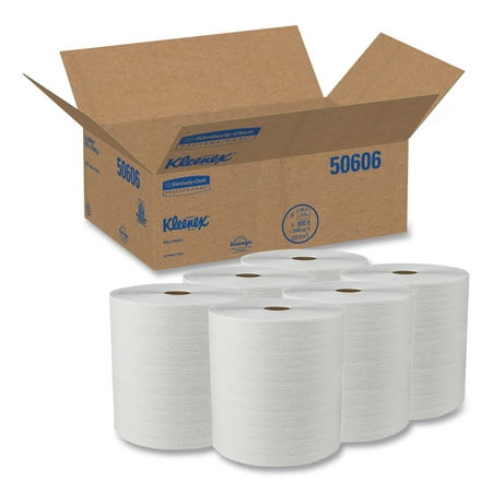 Kimberly-Clark Professional Case / 6Pks Kleenex Hard Roll Towels - 50606
