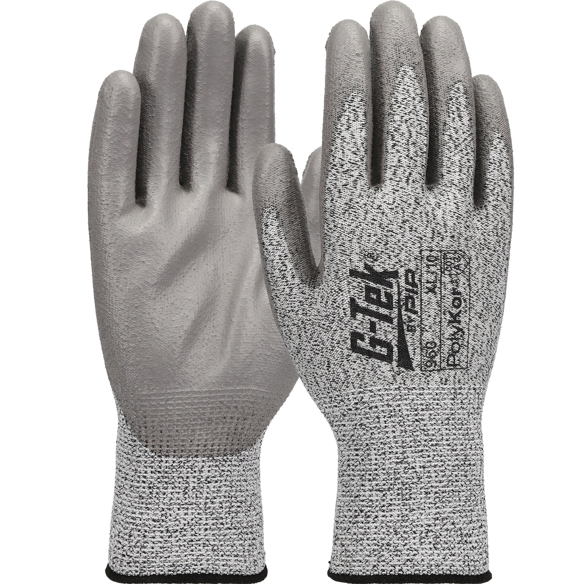 PIP® Seamless Knit PolyKor® Blended Glove with Polyurethane Coated Flat Grip on Palm & Fingers