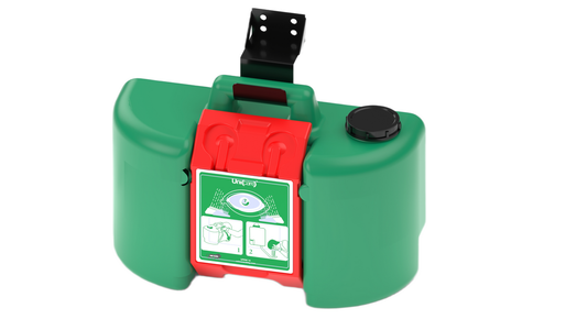 ZING Portable Eyewash Station With Wall Mount, 9 Gallon - official Zing product image 1